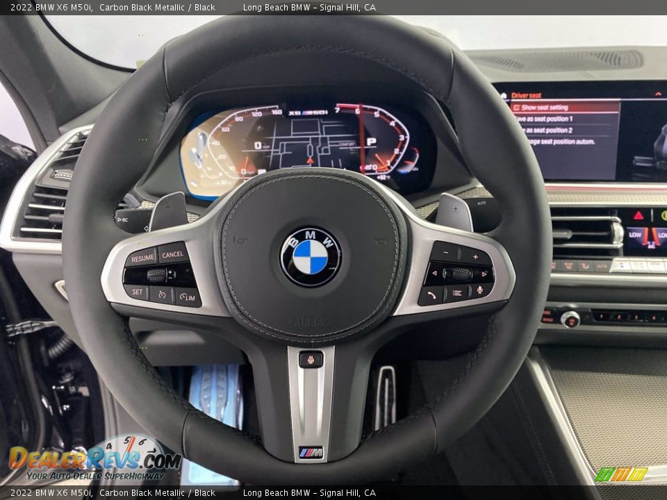 2022 BMW X6 M50i Steering Wheel Photo #15