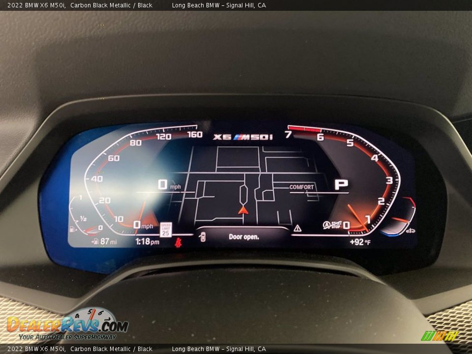 2022 BMW X6 M50i Gauges Photo #18