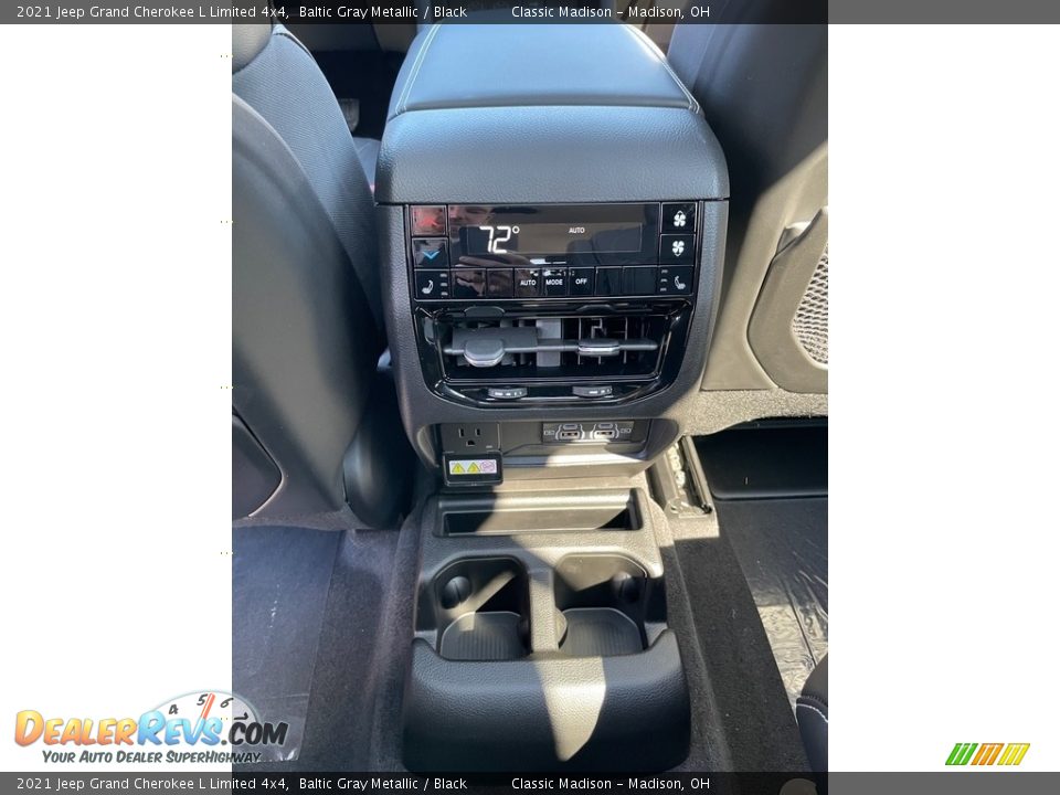 2021 Jeep Grand Cherokee L Limited 4x4 Baltic Gray Metallic / Black Photo #8