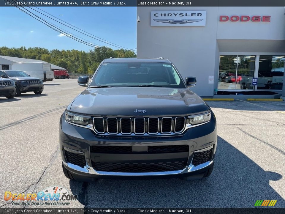 2021 Jeep Grand Cherokee L Limited 4x4 Baltic Gray Metallic / Black Photo #9