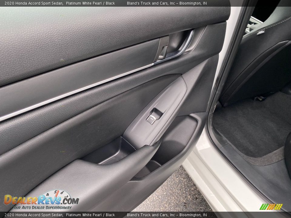 2020 Honda Accord Sport Sedan Platinum White Pearl / Black Photo #29