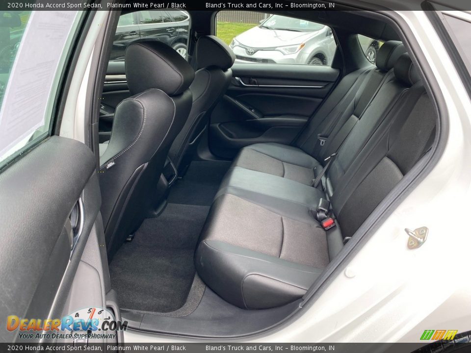 2020 Honda Accord Sport Sedan Platinum White Pearl / Black Photo #30