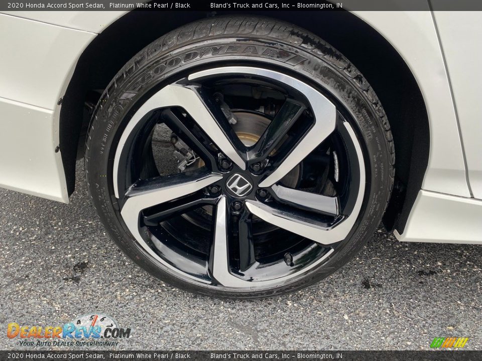 2020 Honda Accord Sport Sedan Platinum White Pearl / Black Photo #34