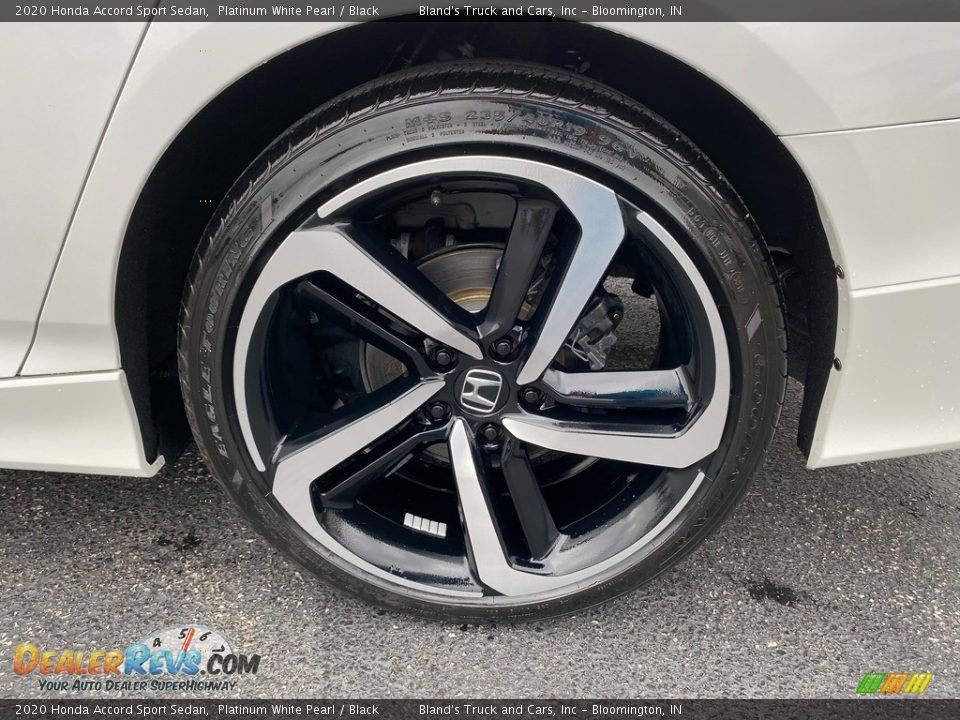 2020 Honda Accord Sport Sedan Platinum White Pearl / Black Photo #35