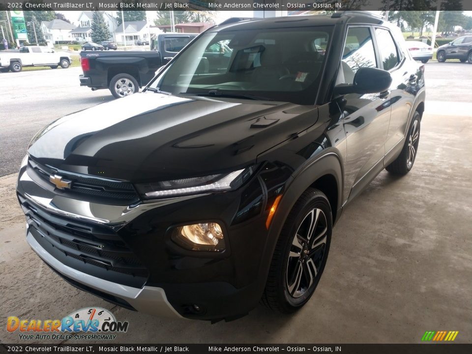 2022 Chevrolet TrailBlazer LT Mosaic Black Metallic / Jet Black Photo #9