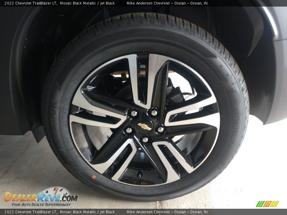 2022 Chevrolet TrailBlazer LT Mosaic Black Metallic / Jet Black Photo #14