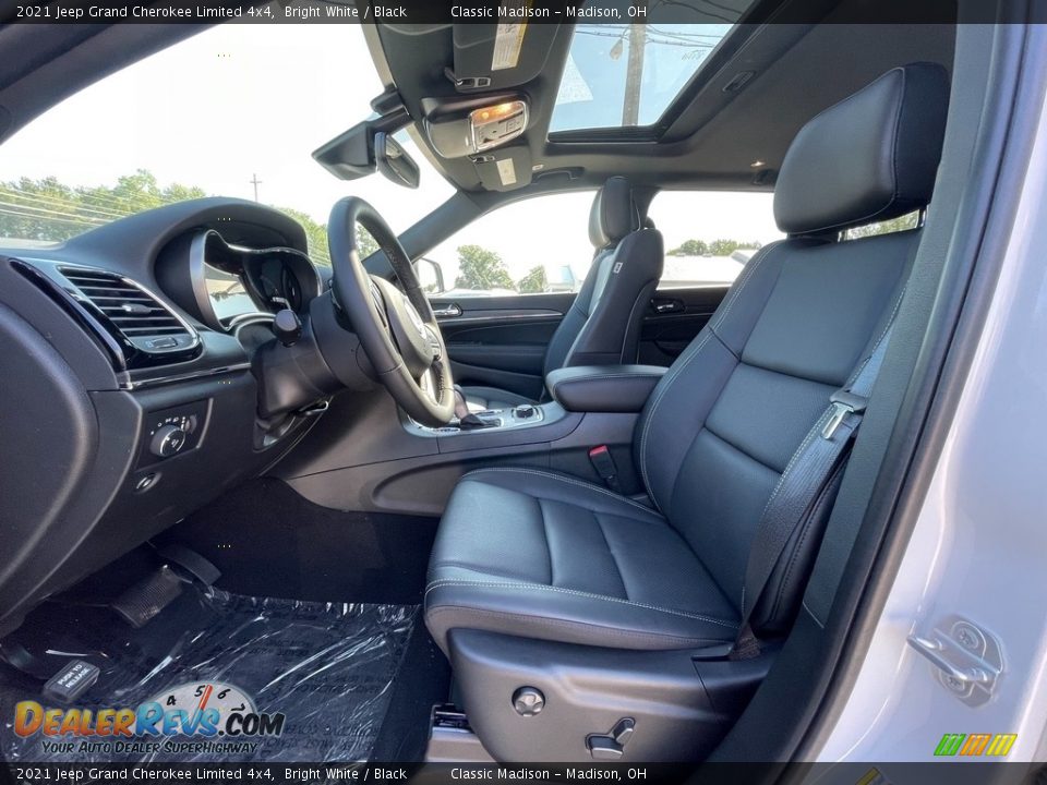 2021 Jeep Grand Cherokee Limited 4x4 Bright White / Black Photo #2