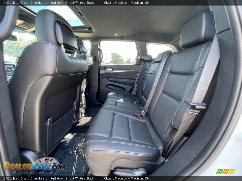 2021 Jeep Grand Cherokee Limited 4x4 Bright White / Black Photo #3