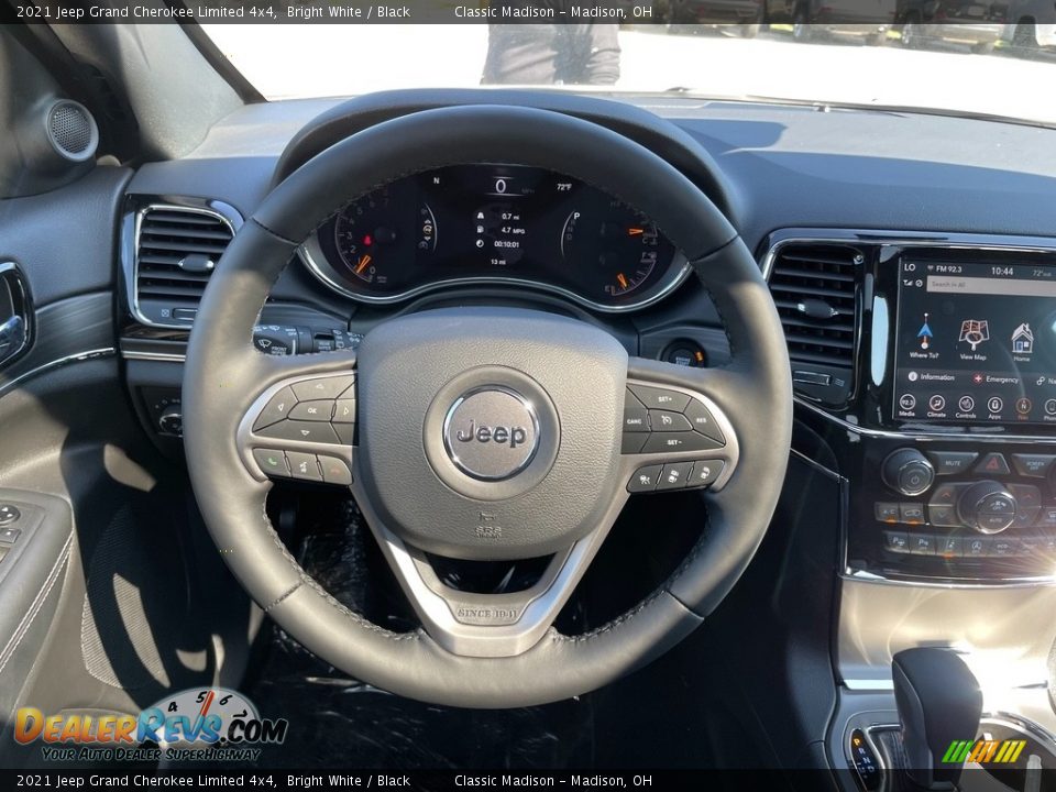 2021 Jeep Grand Cherokee Limited 4x4 Bright White / Black Photo #5