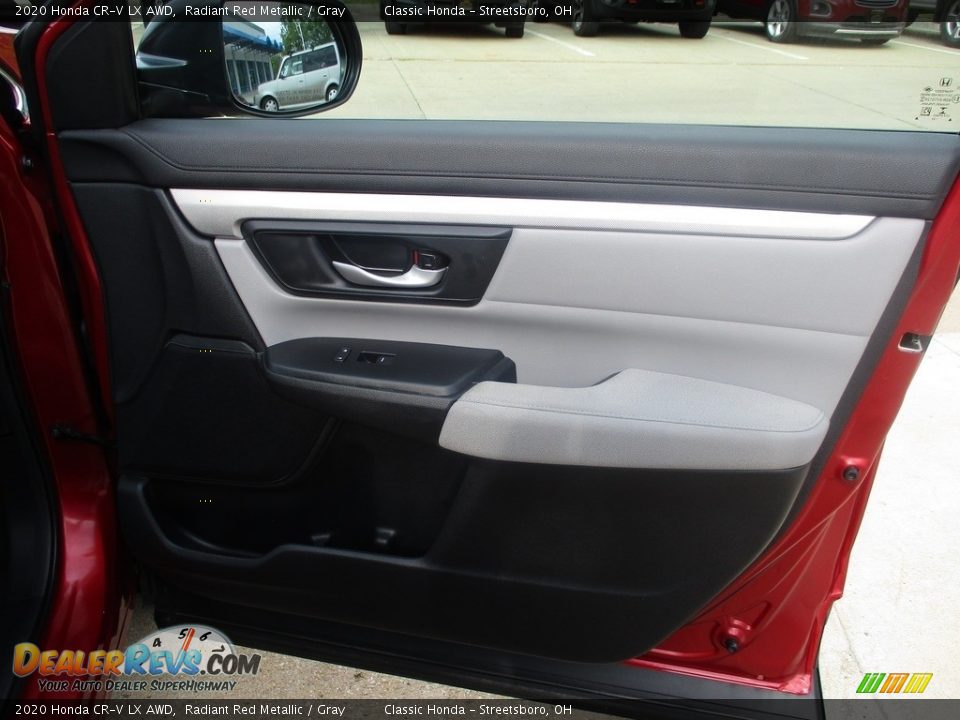 2020 Honda CR-V LX AWD Radiant Red Metallic / Gray Photo #14