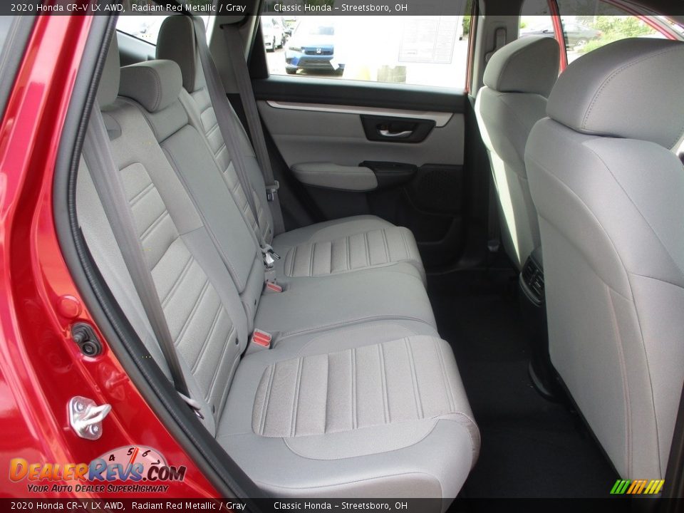 2020 Honda CR-V LX AWD Radiant Red Metallic / Gray Photo #19