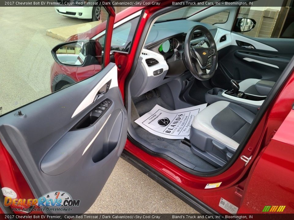 2017 Chevrolet Bolt EV Premier Cajun Red Tintcoat / Dark Galvanized/­Sky Cool Gray Photo #2