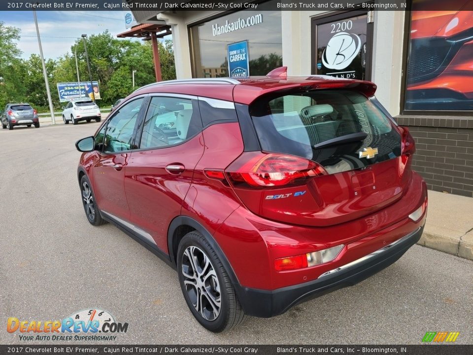 2017 Chevrolet Bolt EV Premier Cajun Red Tintcoat / Dark Galvanized/­Sky Cool Gray Photo #7