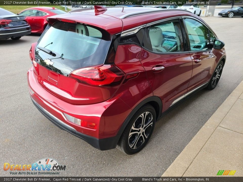 2017 Chevrolet Bolt EV Premier Cajun Red Tintcoat / Dark Galvanized/­Sky Cool Gray Photo #8