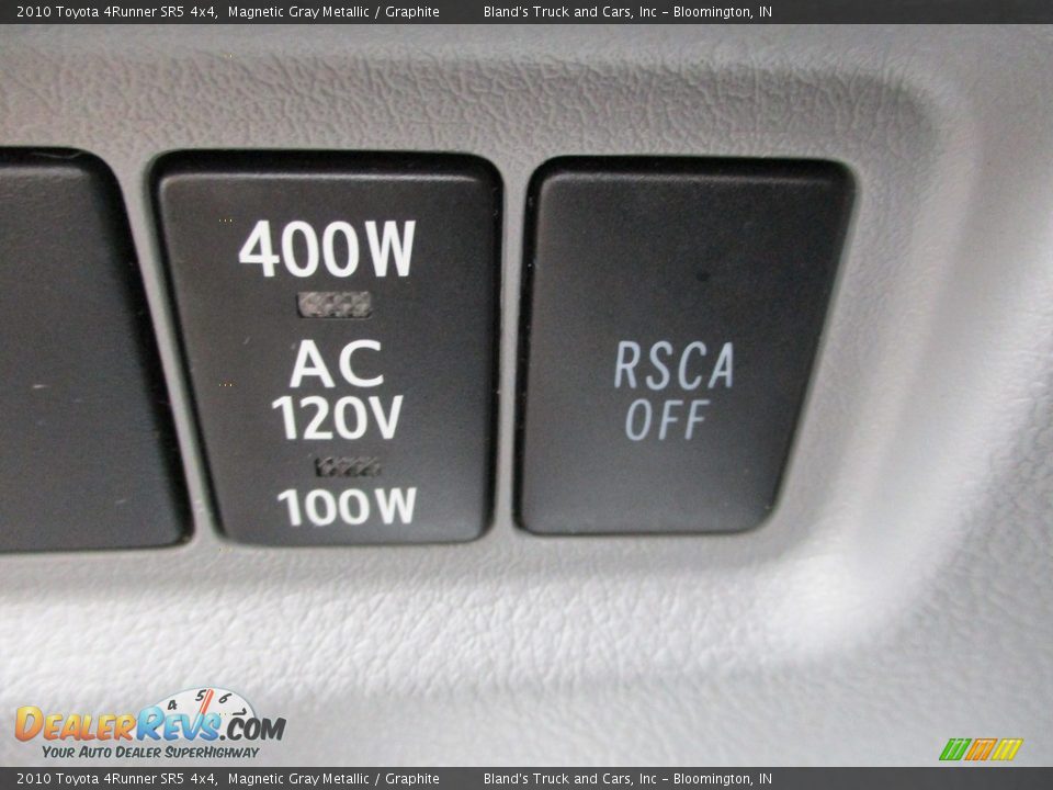 2010 Toyota 4Runner SR5 4x4 Magnetic Gray Metallic / Graphite Photo #13