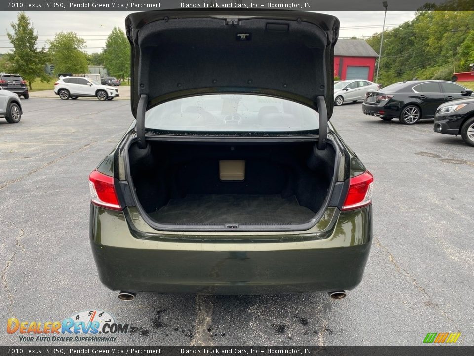 2010 Lexus ES 350 Peridot Green Mica / Parchment Photo #9