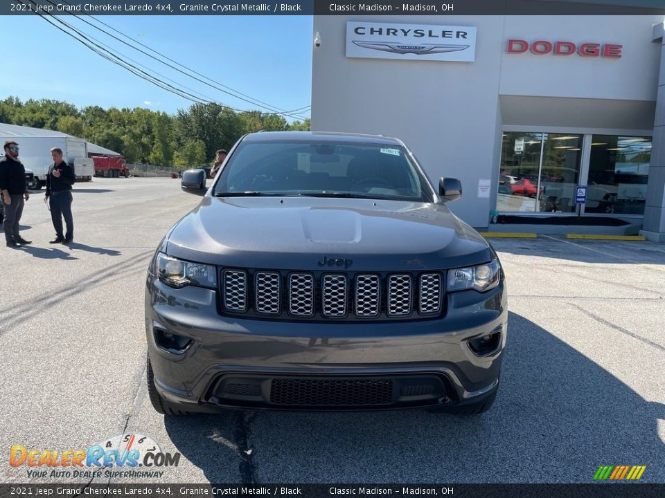 2021 Jeep Grand Cherokee Laredo 4x4 Granite Crystal Metallic / Black Photo #7