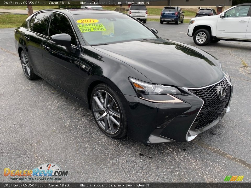 2017 Lexus GS 350 F Sport Caviar / Black Photo #4