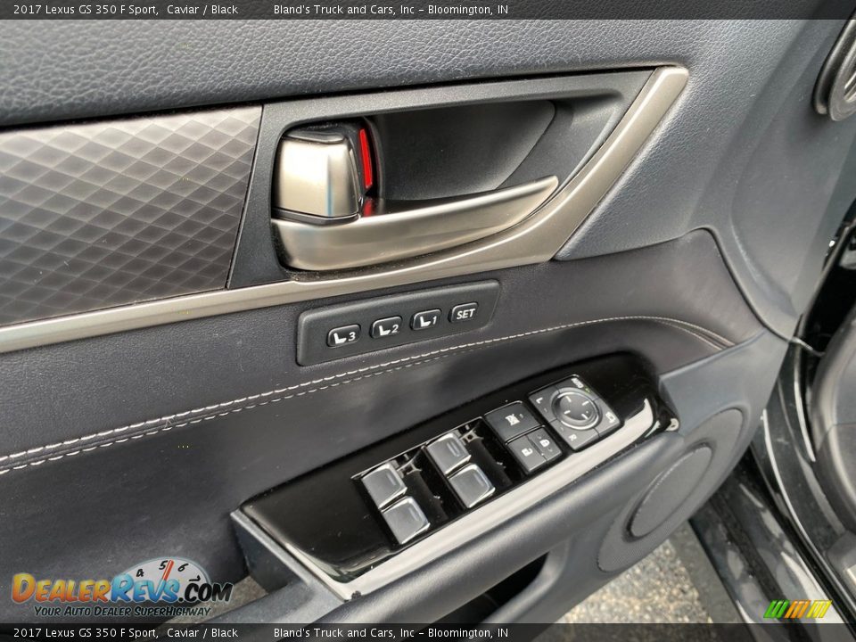 Door Panel of 2017 Lexus GS 350 F Sport Photo #12