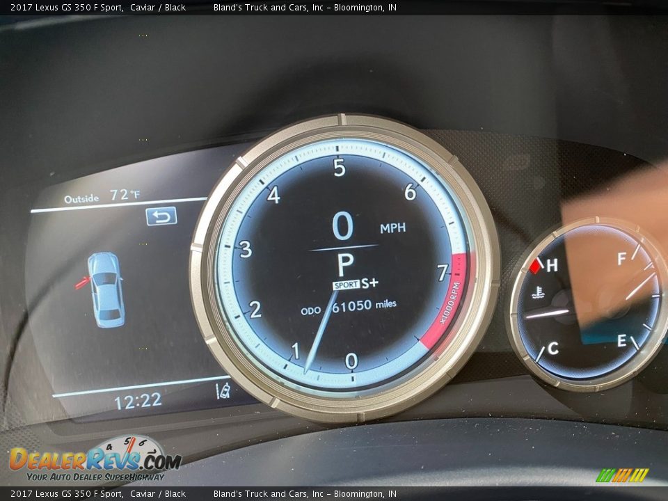 2017 Lexus GS 350 F Sport Gauges Photo #26