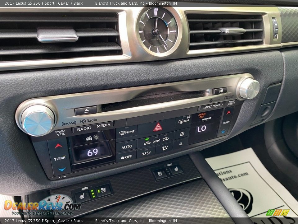 Controls of 2017 Lexus GS 350 F Sport Photo #34