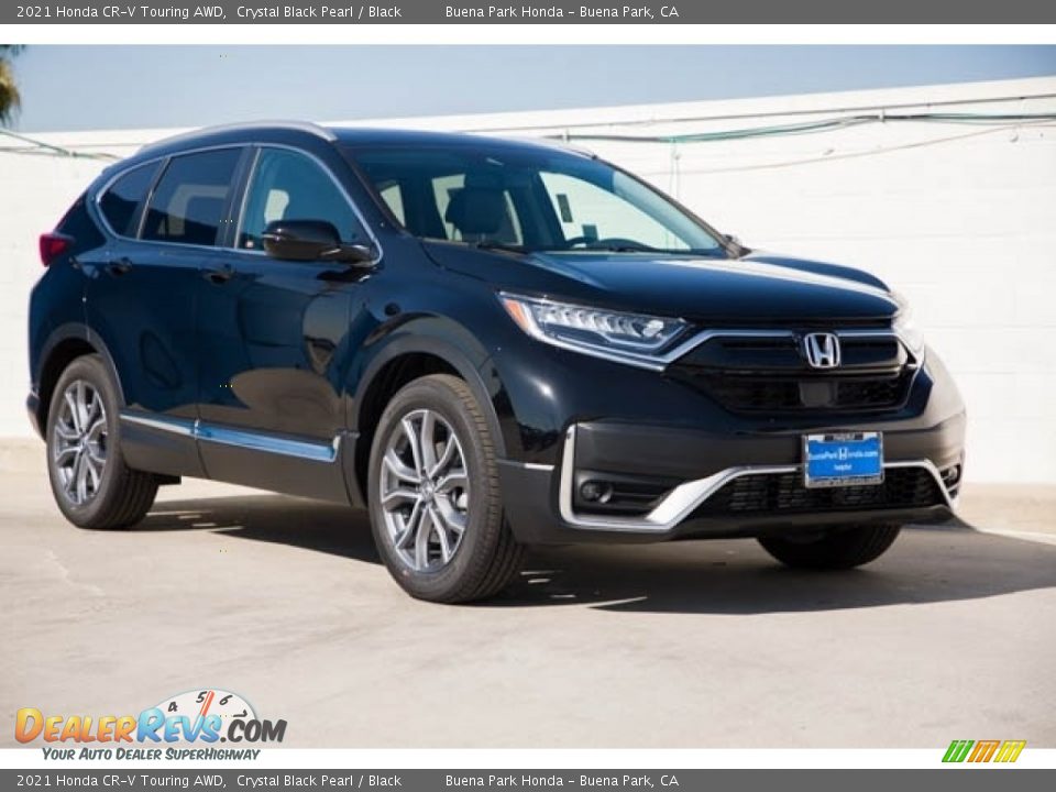 Front 3/4 View of 2021 Honda CR-V Touring AWD Photo #1