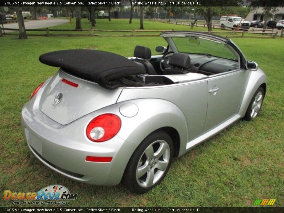 2006 Volkswagen New Beetle 2.5 Convertible Reflex Silver / Black Photo #1