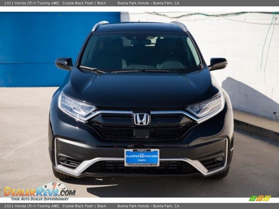 2021 Honda CR-V Touring AWD Crystal Black Pearl / Black Photo #3