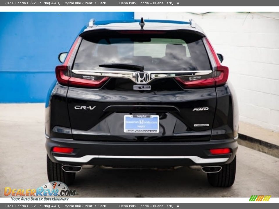 2021 Honda CR-V Touring AWD Crystal Black Pearl / Black Photo #5