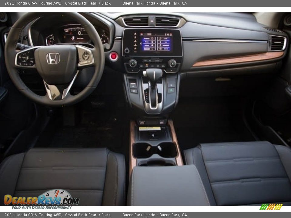 2021 Honda CR-V Touring AWD Crystal Black Pearl / Black Photo #15