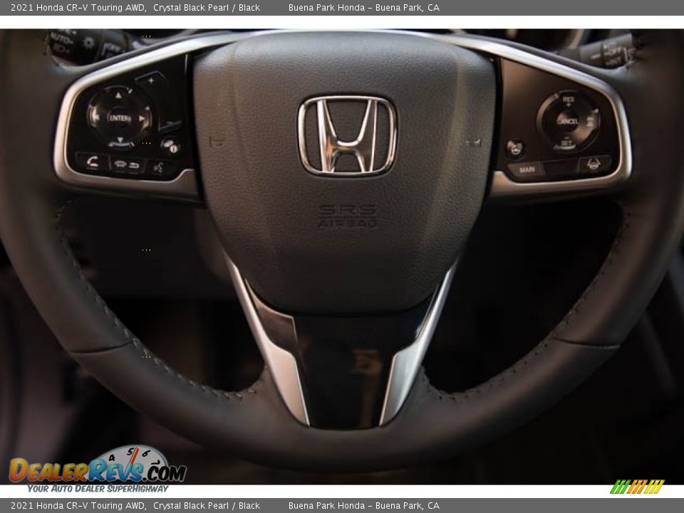 2021 Honda CR-V Touring AWD Steering Wheel Photo #17