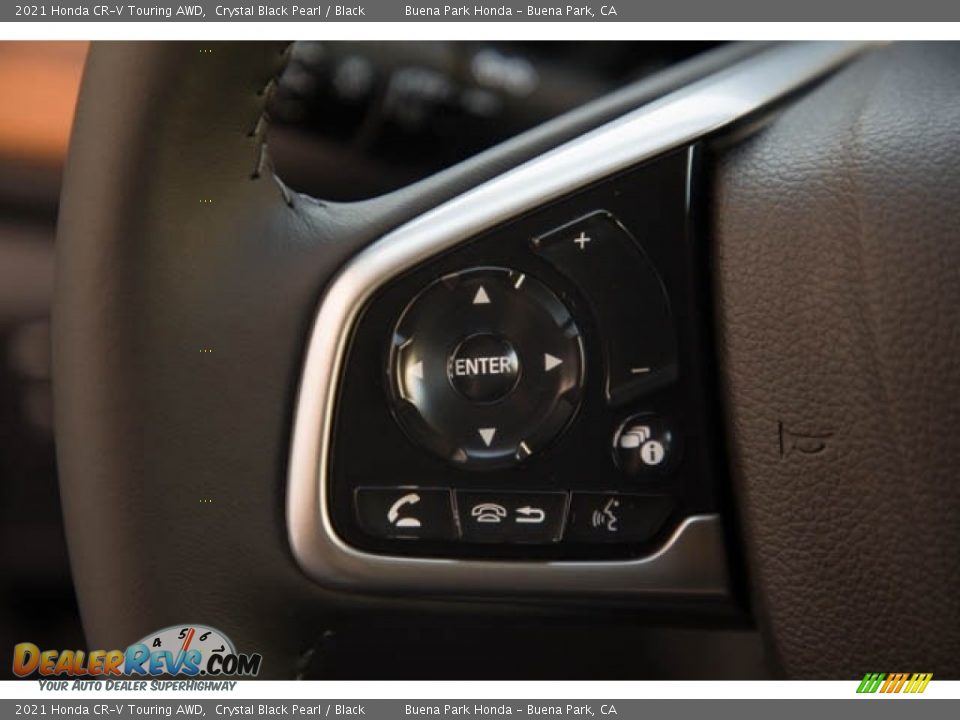 2021 Honda CR-V Touring AWD Steering Wheel Photo #18
