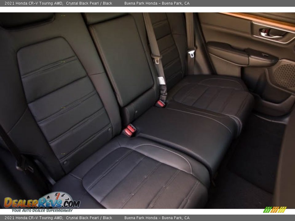 Rear Seat of 2021 Honda CR-V Touring AWD Photo #27