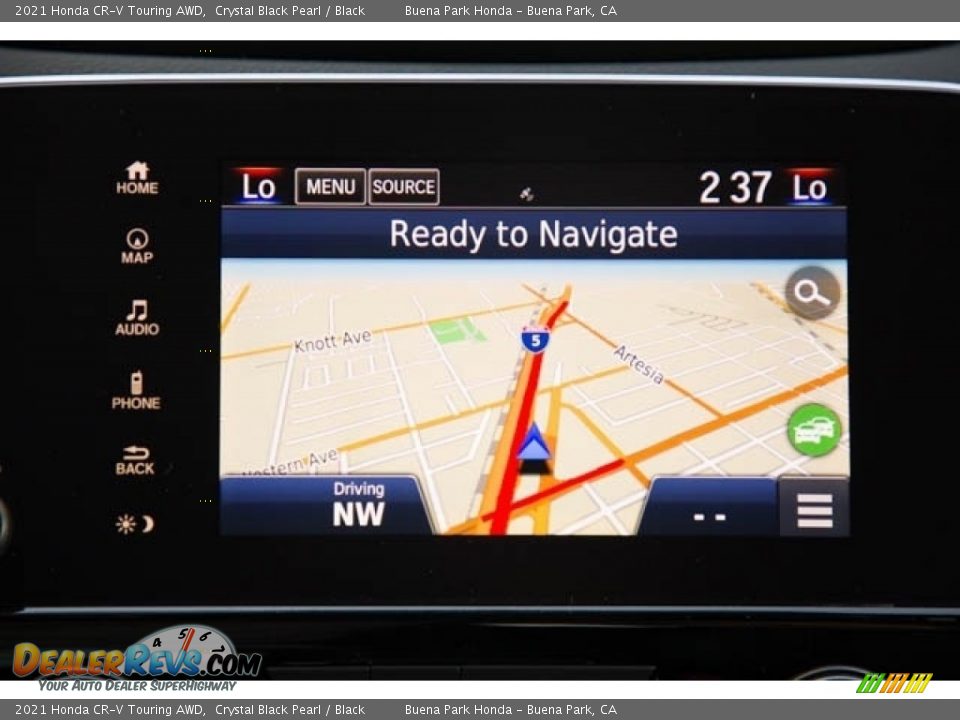 Navigation of 2021 Honda CR-V Touring AWD Photo #31