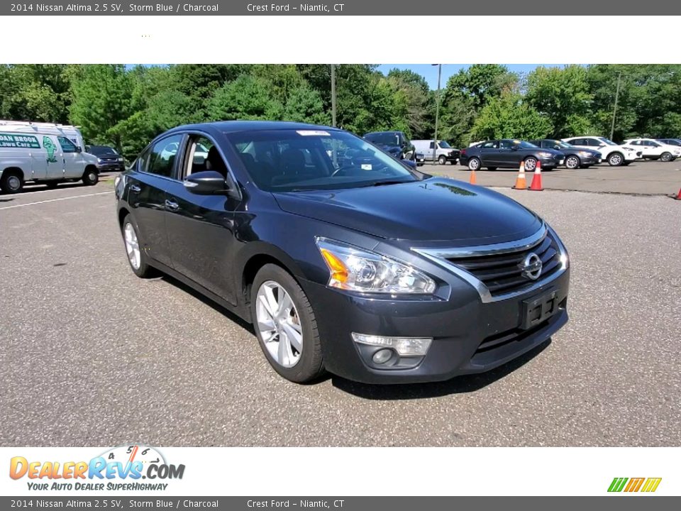 2014 Nissan Altima 2.5 SV Storm Blue / Charcoal Photo #1