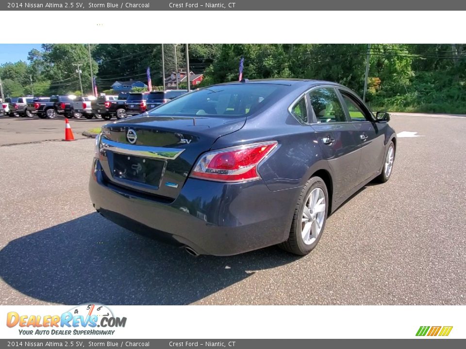 2014 Nissan Altima 2.5 SV Storm Blue / Charcoal Photo #7