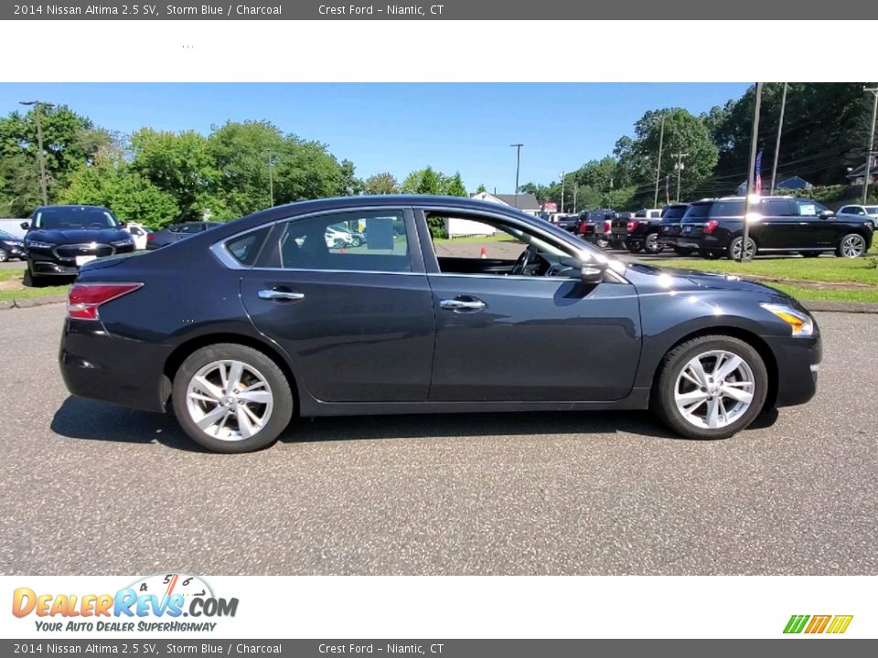 2014 Nissan Altima 2.5 SV Storm Blue / Charcoal Photo #8