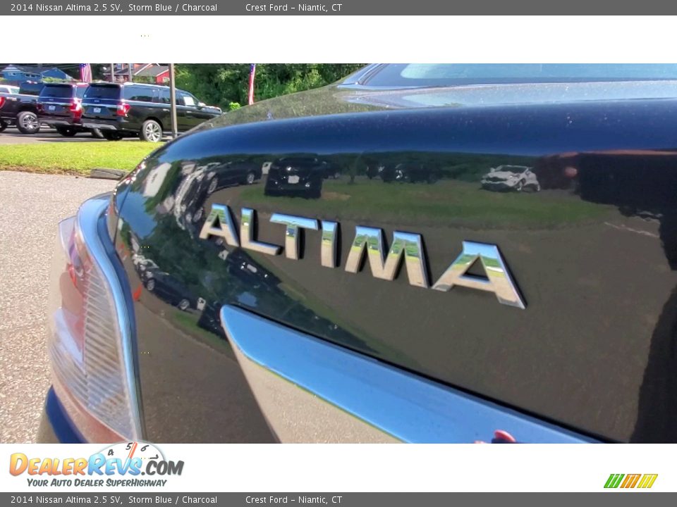 2014 Nissan Altima 2.5 SV Storm Blue / Charcoal Photo #10