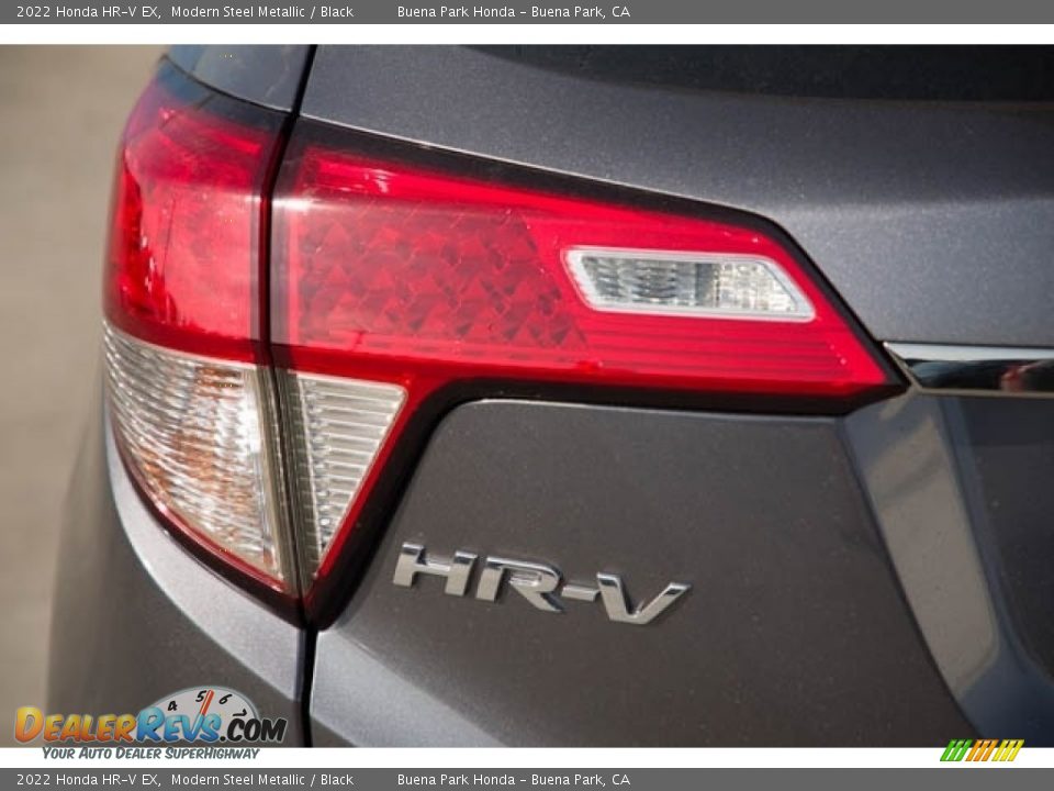2022 Honda HR-V EX Modern Steel Metallic / Black Photo #6