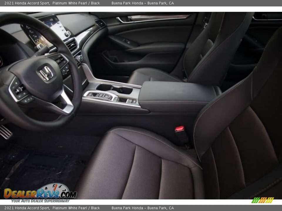 2021 Honda Accord Sport Platinum White Pearl / Black Photo #15