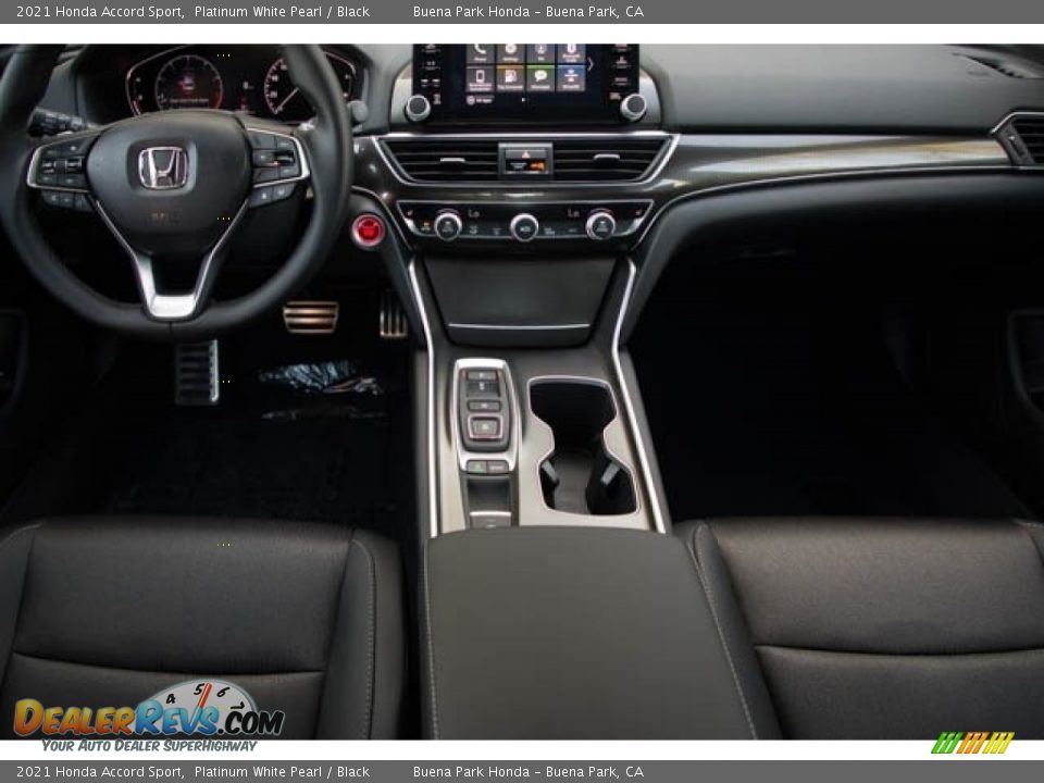 2021 Honda Accord Sport Platinum White Pearl / Black Photo #17