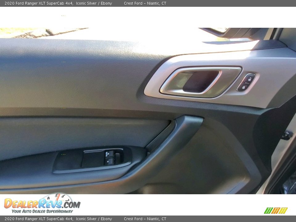 2020 Ford Ranger XLT SuperCab 4x4 Iconic Silver / Ebony Photo #12