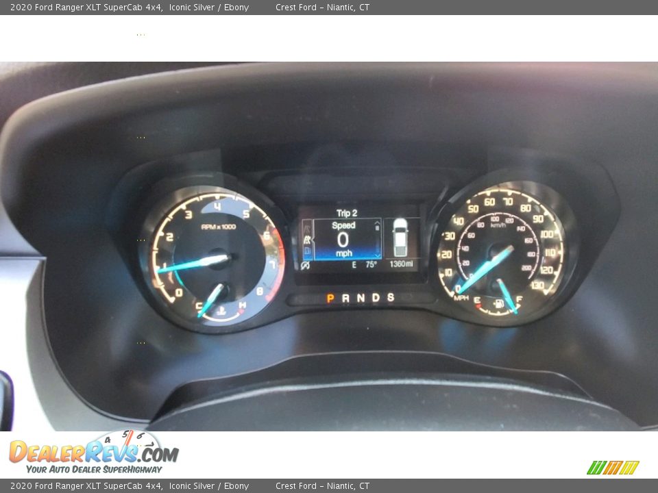 2020 Ford Ranger XLT SuperCab 4x4 Iconic Silver / Ebony Photo #13
