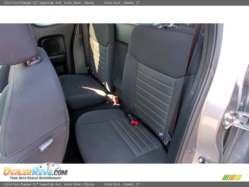 2020 Ford Ranger XLT SuperCab 4x4 Iconic Silver / Ebony Photo #16