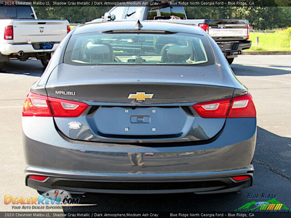 2020 Chevrolet Malibu LS Shadow Gray Metallic / Dark Atmosphere/Medium Ash Gray Photo #4