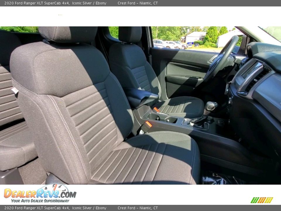 2020 Ford Ranger XLT SuperCab 4x4 Iconic Silver / Ebony Photo #22