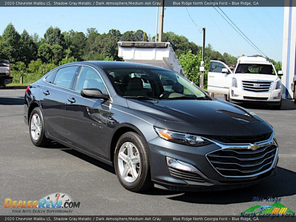 2020 Chevrolet Malibu LS Shadow Gray Metallic / Dark Atmosphere/Medium Ash Gray Photo #7