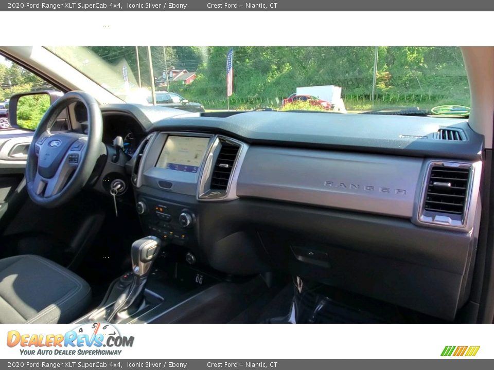 2020 Ford Ranger XLT SuperCab 4x4 Iconic Silver / Ebony Photo #23