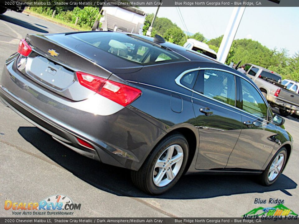 2020 Chevrolet Malibu LS Shadow Gray Metallic / Dark Atmosphere/Medium Ash Gray Photo #27