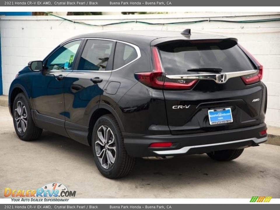 2021 Honda CR-V EX AWD Crystal Black Pearl / Black Photo #2